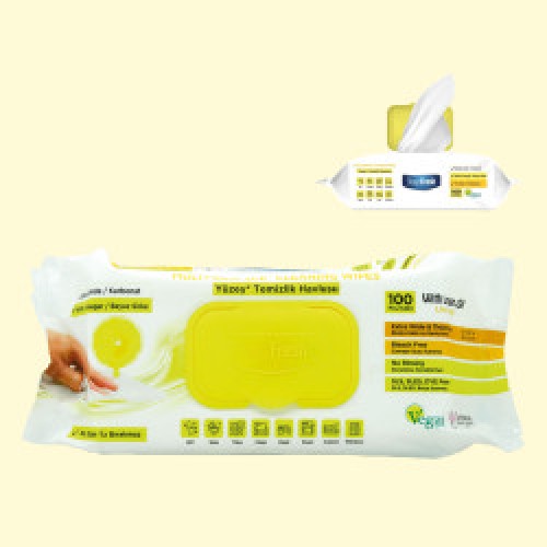 DEEP FRESH Влажные чистящие салфетки УНИВЕРСАЛЬНЫЕ ПОЛОТЕНЦА LEMON XXL 100 штук